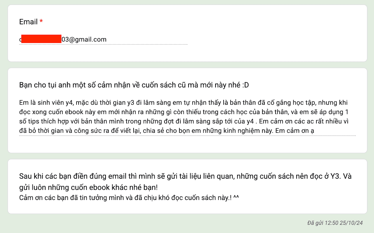 Phản hồi bạn đọc 2