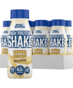 RTD HIGH PROTEIN SHAKE 500ML BANANA DELIGHT x 8