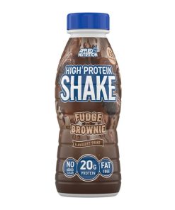 RTD HIGH PROTEIN SHAKE 330ML FUDGE BROWNIE x 8